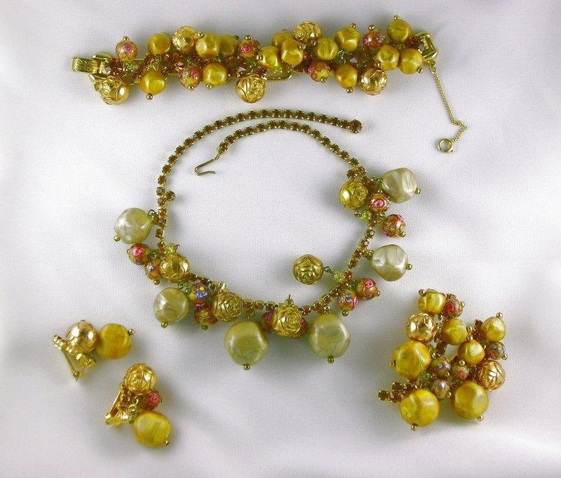 Front view of Topaz Chatons Only Bracelet 5 Link