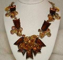 Topaz Arrow Necklace