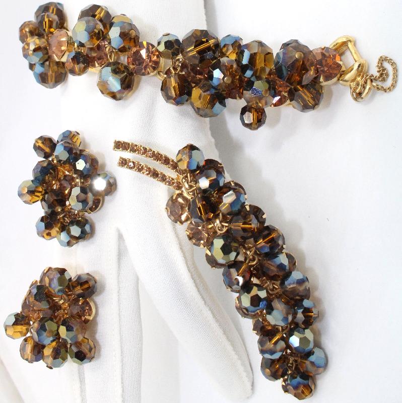 Front view of Topaz Chatons Only Bracelet 5 Link