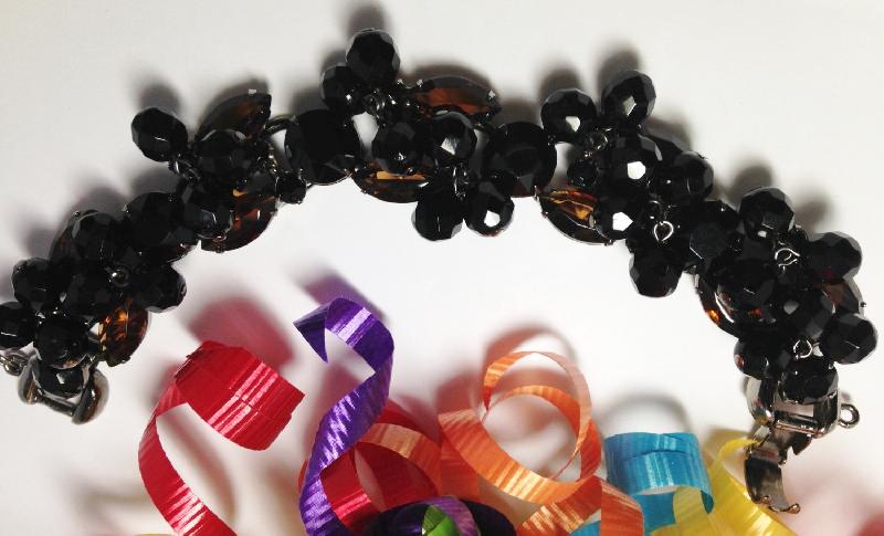 Front view of Topaz Navettes Bracelet 5 Link