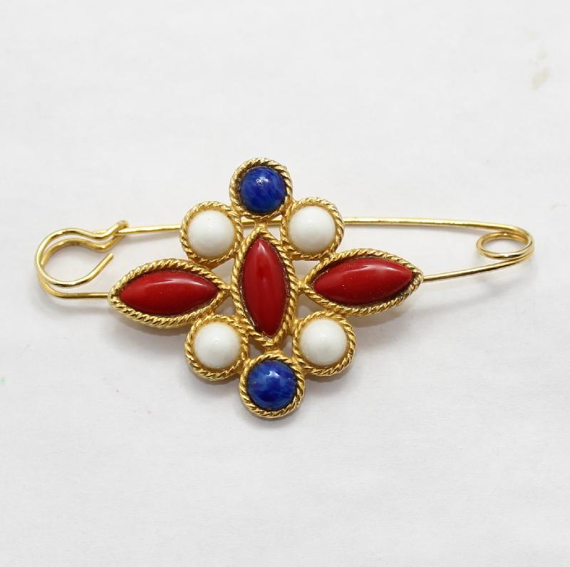 Front view of Patriotic Cabochons Plastic Other