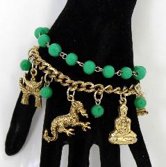 Green Bracelet Charm