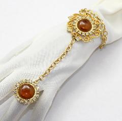 Topaz Cabochons Bracelet Slave