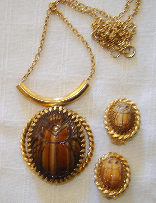 Front view of Topaz Oval Molded/Cut Earrings Clip