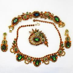 Fall Oval Multi-Color/Shaded Bracelet 5 Link