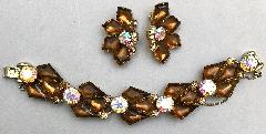Topaz Kite Frosted Bracelet 5 Link
