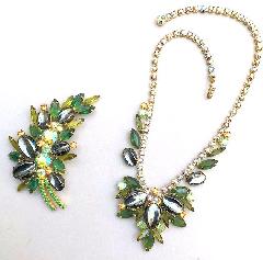 Hematite Scooped Molded/Cut Necklace
