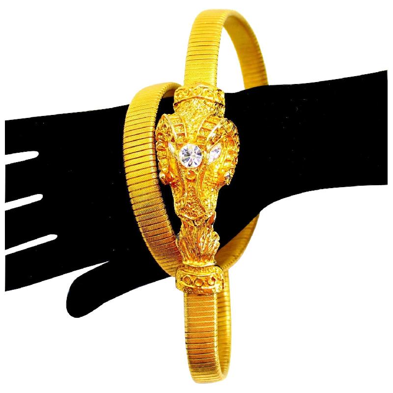 Front view of Clear Navettes Belt