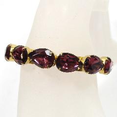 Purple (cardinal) Pear Bracelet Clamper