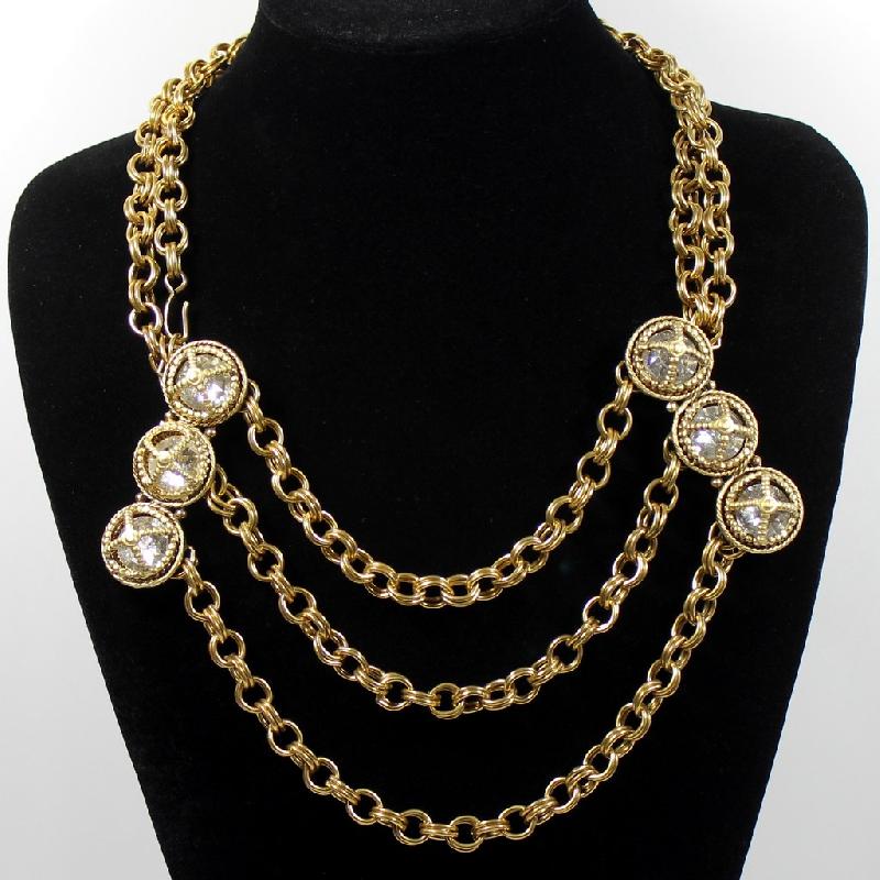 Front view of Clear Chatons Only Belt