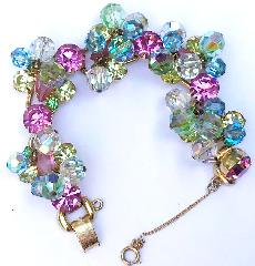 Pastel Navettes Bracelet 5 Link