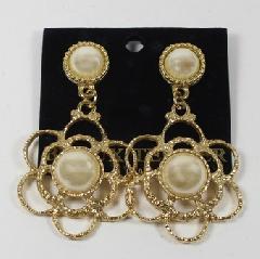 Pearl Earrings Clip