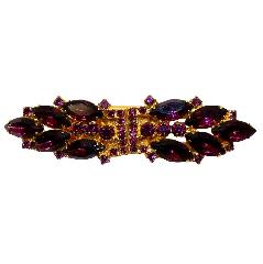 Purple (cardinal) Navettes Dress Clip