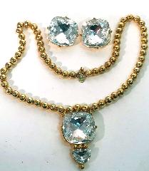 Clear Square Necklace