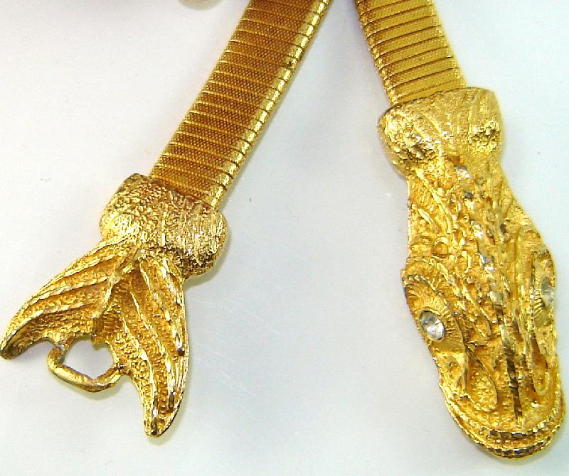 Front view of Clear Chatons Only Belt