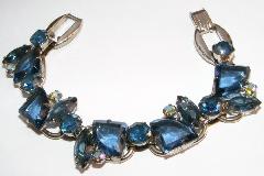 Blue Pie Bracelet 5 Link