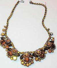 Topaz Navettes Necklace