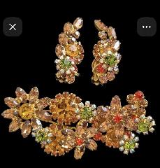 Fall Navettes Earrings Clip