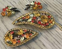 Fall Navettes Brooch