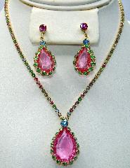 Pastel Pear Necklace