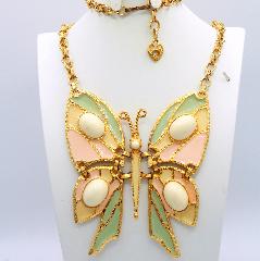 Pastel Cabochons Plastic Pendant