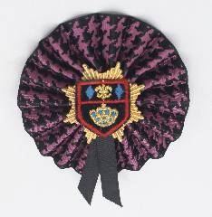 Purple (cardinal) Earrings Clip
