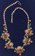 Fall Navettes Necklace