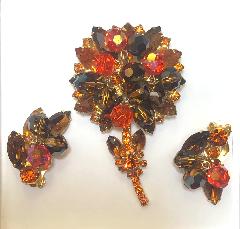 Fall Navettes Earrings Clip